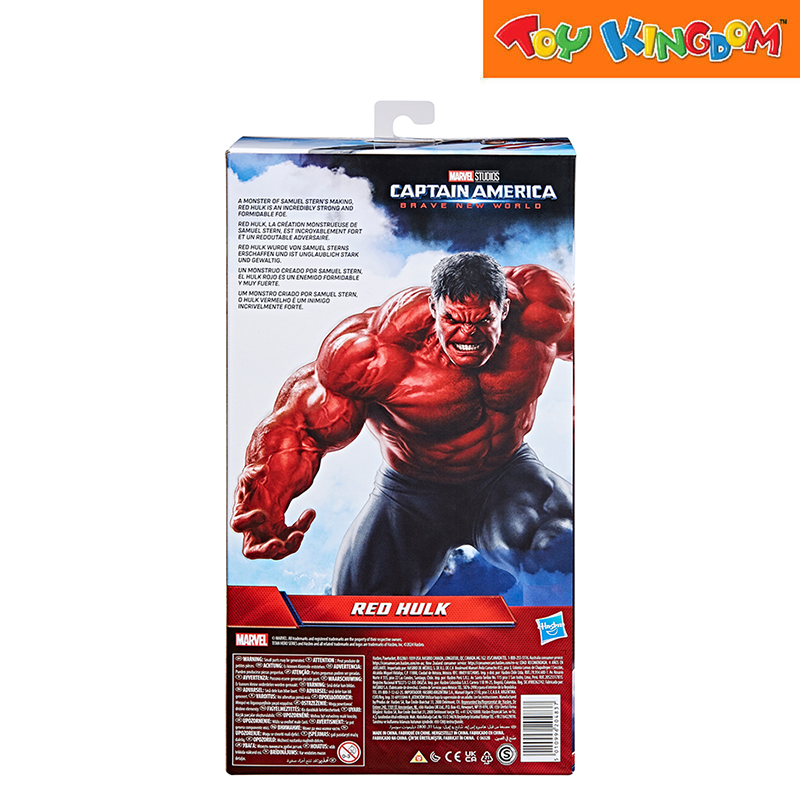 Marvel Avengers Titan Hero Series BNW Red Hulk Action Figure