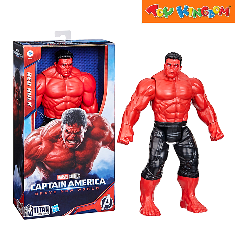 Marvel Avengers Titan Hero Series BNW Red Hulk Action Figure