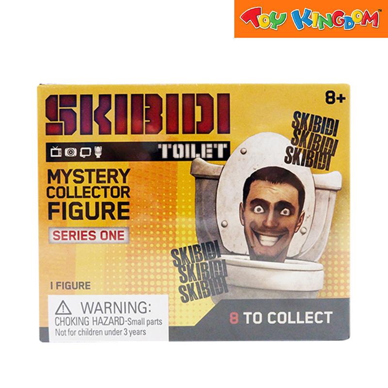 Bonkers Series 1 Skibidi Toilet Mystery Collector Figure