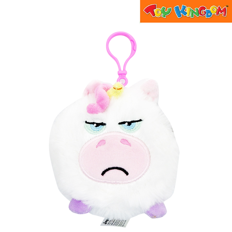 Hangry Petz Luna Unicorn Keychain Plush