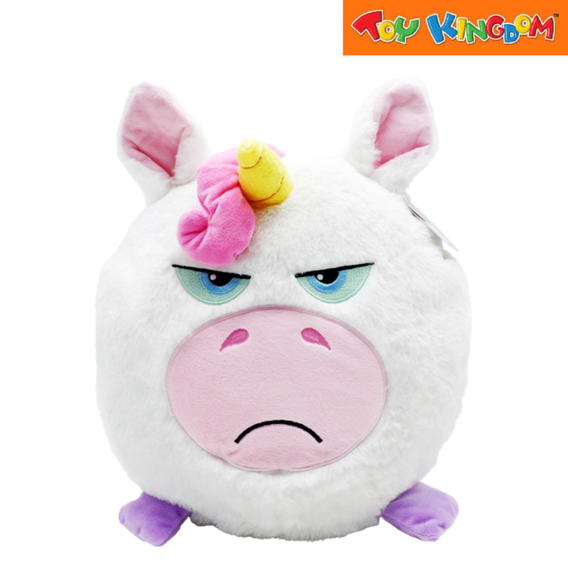 Hangry Petz Squeeze Noisy Hangry Tummy Luna Unicorn Plush