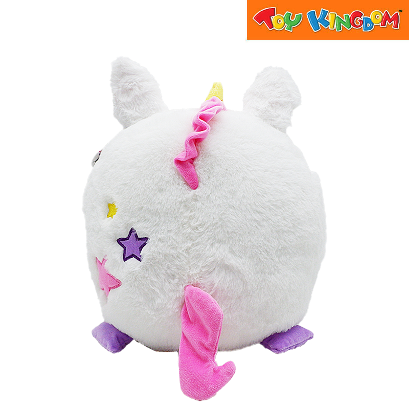 Hangry Petz Squeeze Noisy Hangry Tummy Luna Unicorn Plush