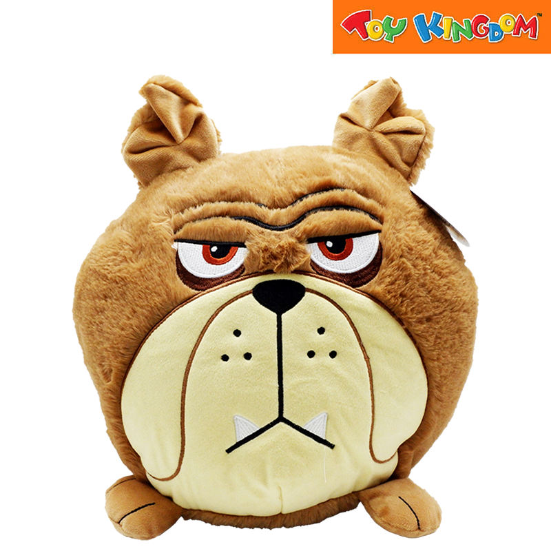 Hangry Petz Squeeze Noisy Hangry Tummy Charlie Bulldog Plush