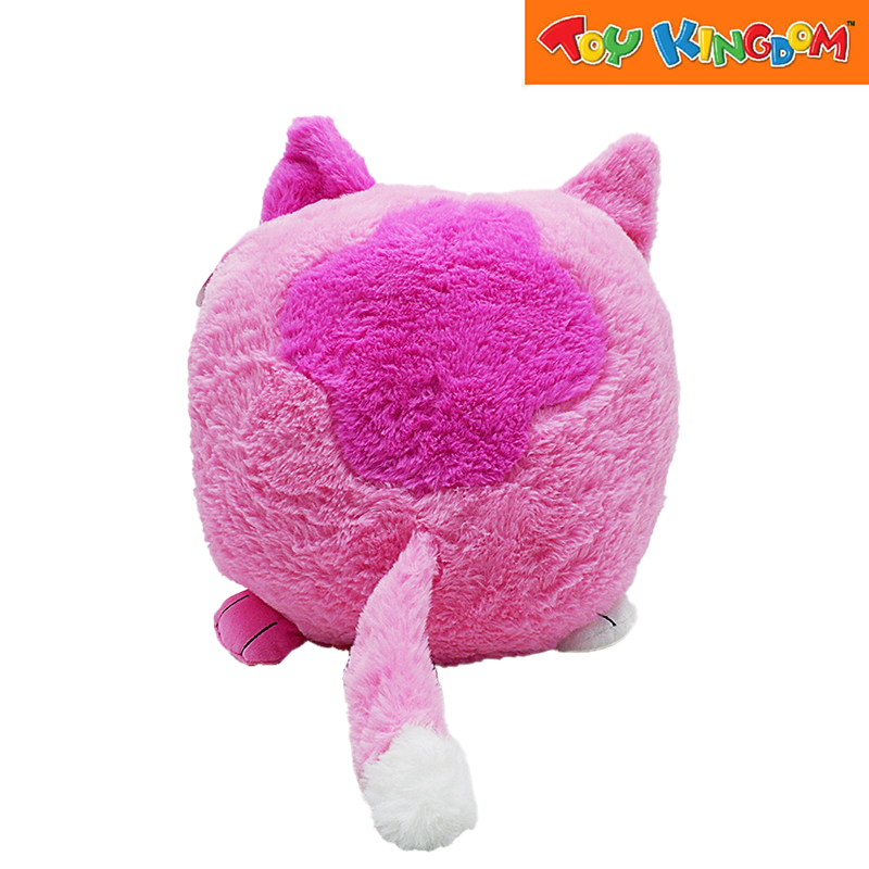 Hangry Petz Squeeze Noisy Hangry Tummy Lucy Pink Cat Plush