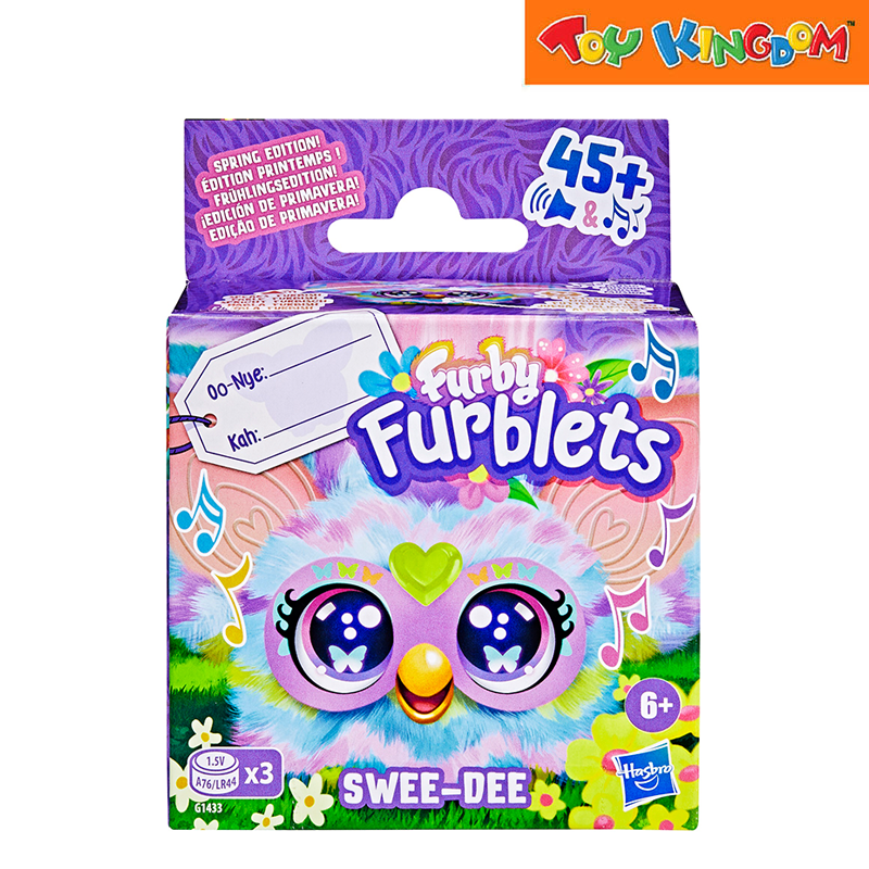 Furby Furblets Swee Dee Plush Interactive Toy Figure