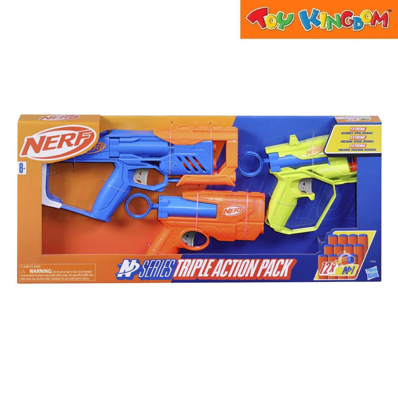 Nerf N Series Triple Action Pack Blaster