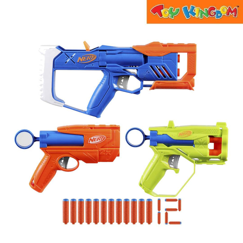 Nerf N Series Triple Action Pack Blaster