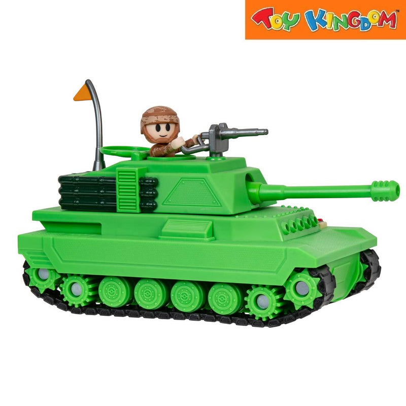 Dev Series Brookhaven Feature Tank Green Playset