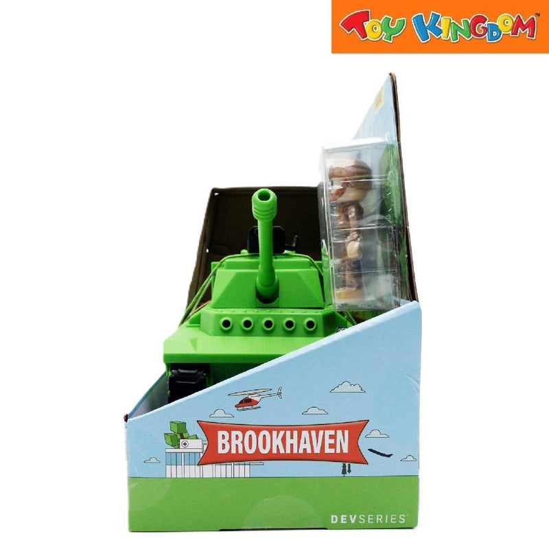 Dev Series Brookhaven Feature Tank Green Playset