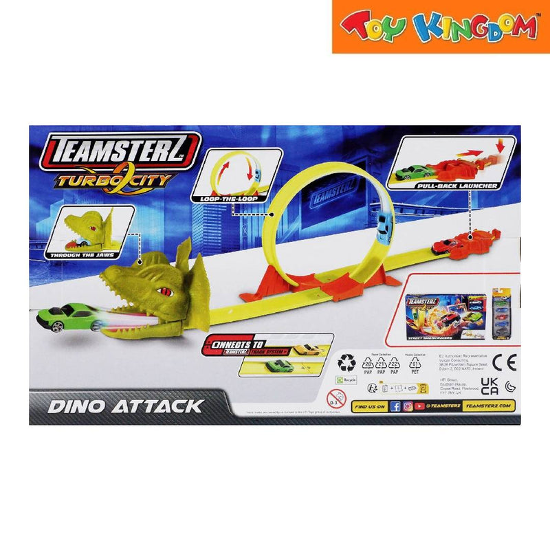 Teamsterz Turbo City Dino Attack Die-cast