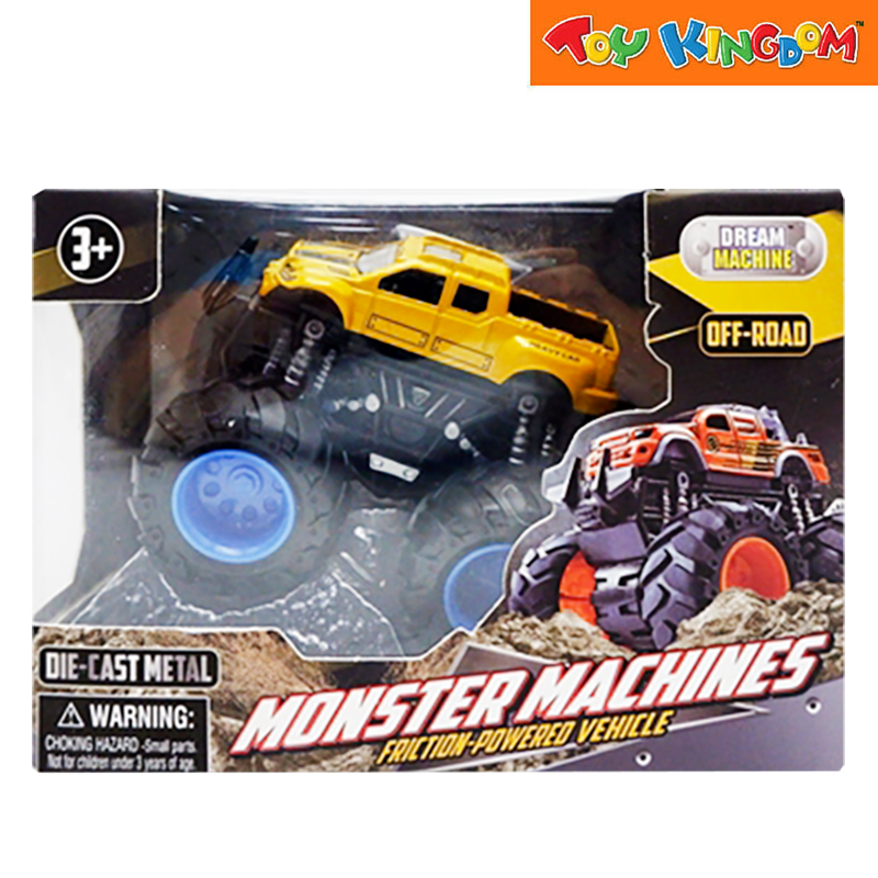 Dream Machine 90187 2 Off Road Friction Powered Monster Machines Die-cast