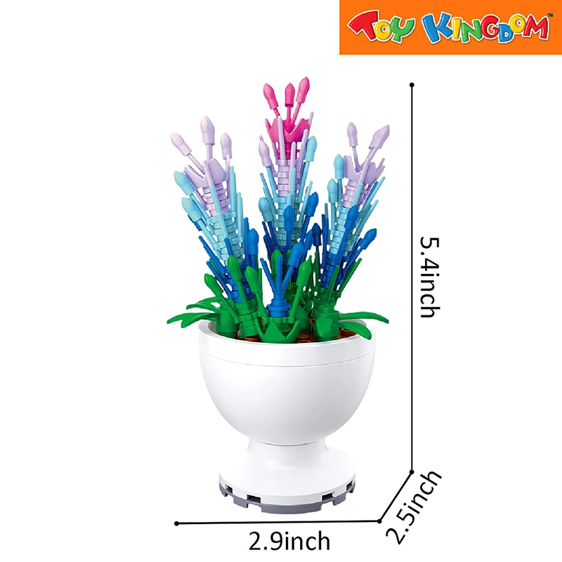 Sluban Pleyerid Potted Plants Lavender Building Set