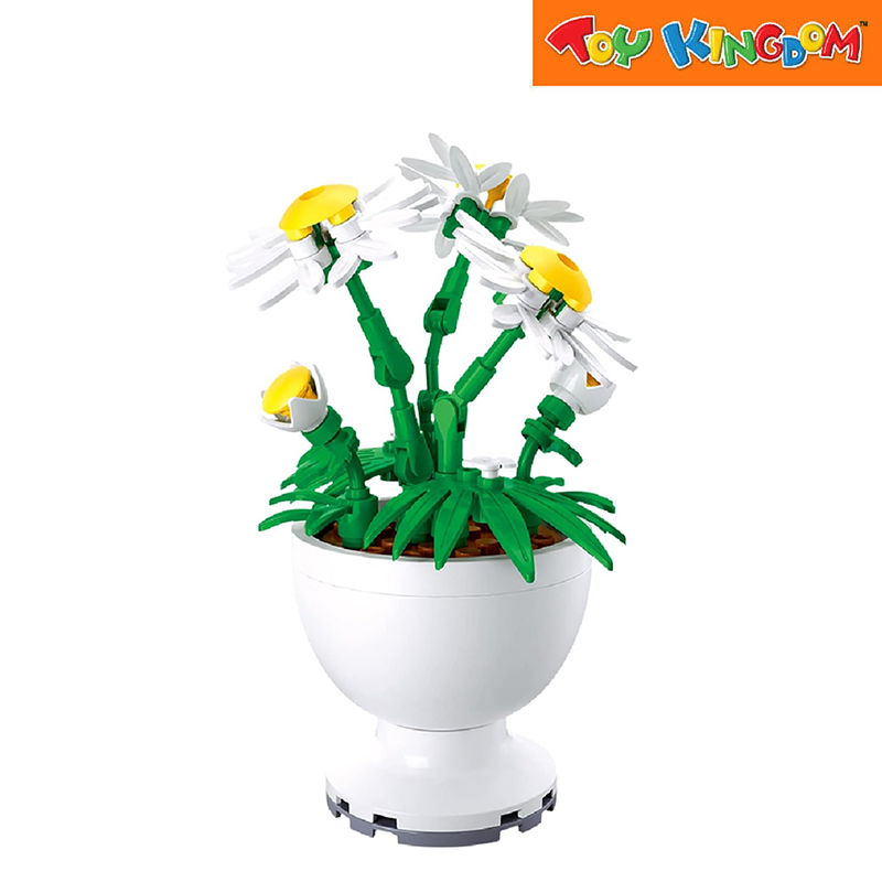 Sluban Pleyerid Potted Plants Daisy Building Set