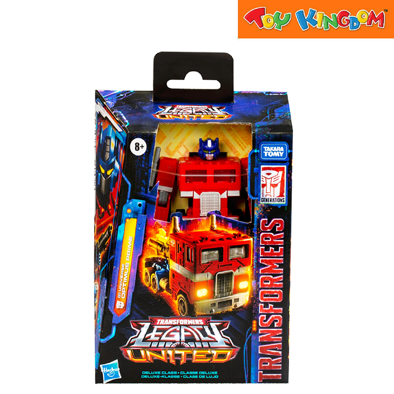 Transformers Gen Legacy United DLX G1 Universe Optimus Prime Action Figure