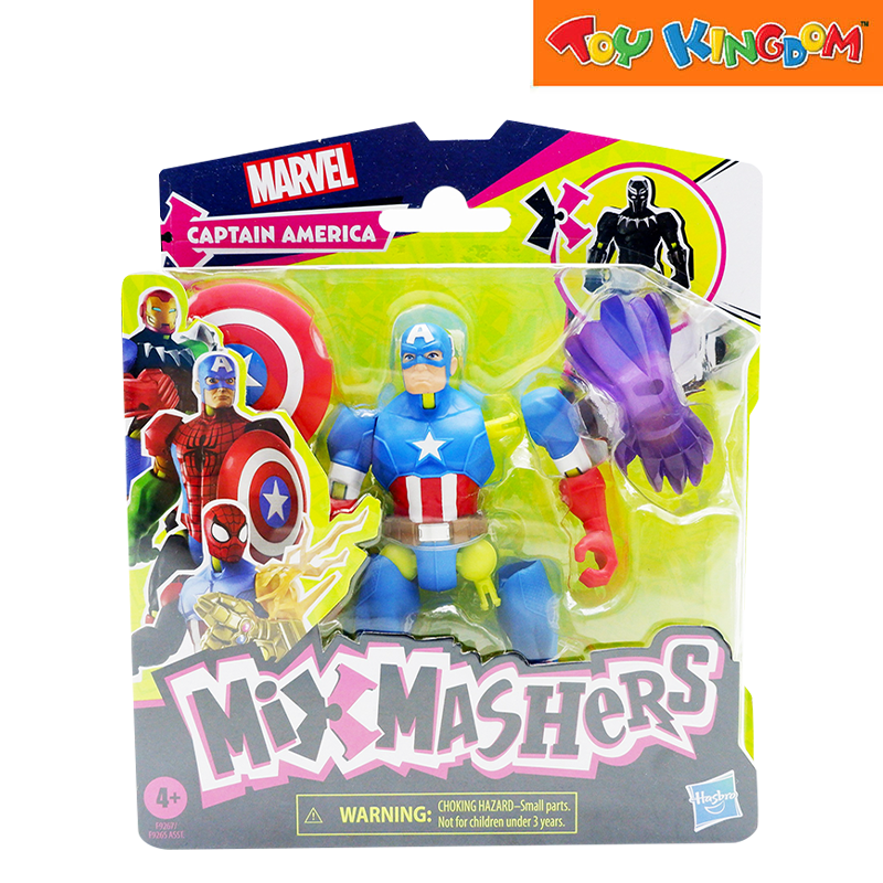 Marvel Mix Mashers Captain America Action Figure