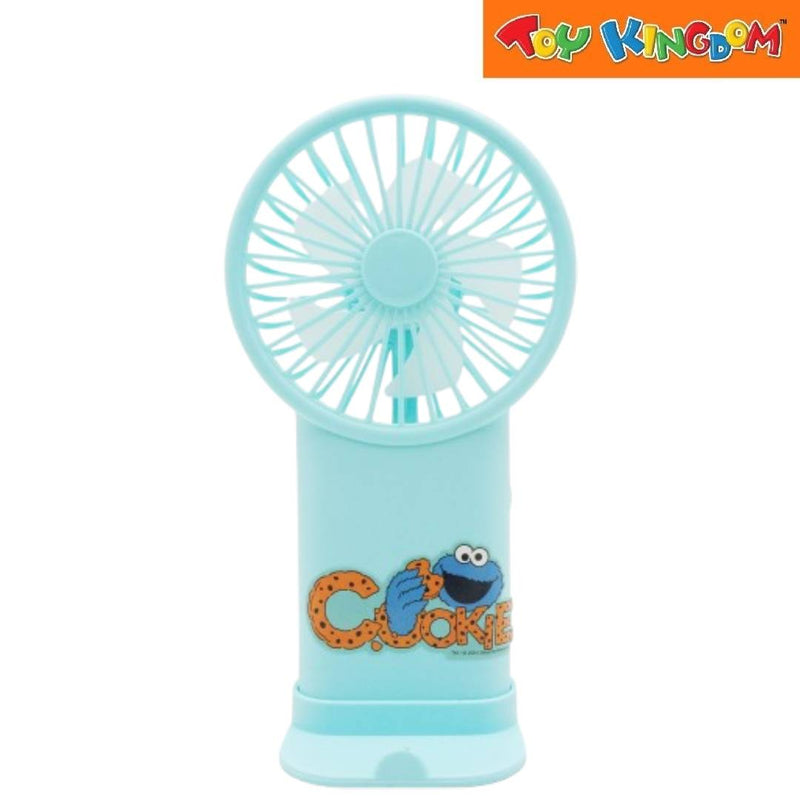 Sesame Street Blue Mini Handheld Fan