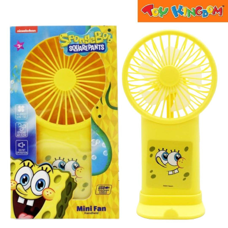 SpongeBob SquarePants Yellow Mini Handheld Fan