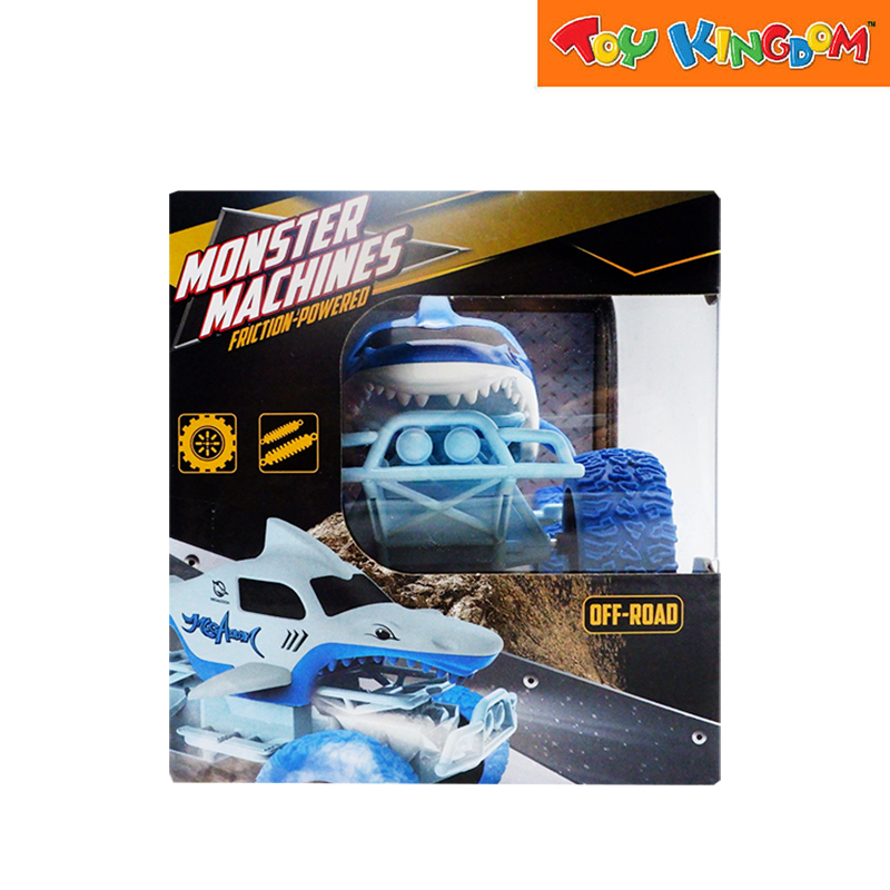 Dream Machine 90188 1 F/P Monster Machines Megalodon Blue Shark Vehicle