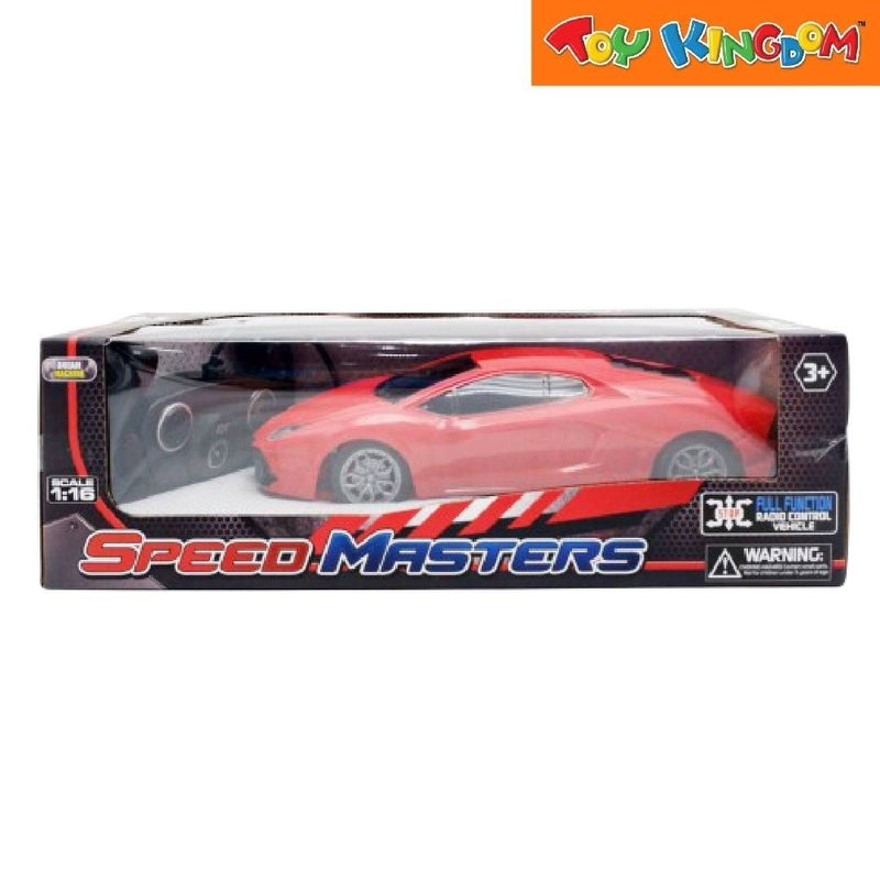 Dream Machine 1:16 R/C Speed Masters Red Die-cast