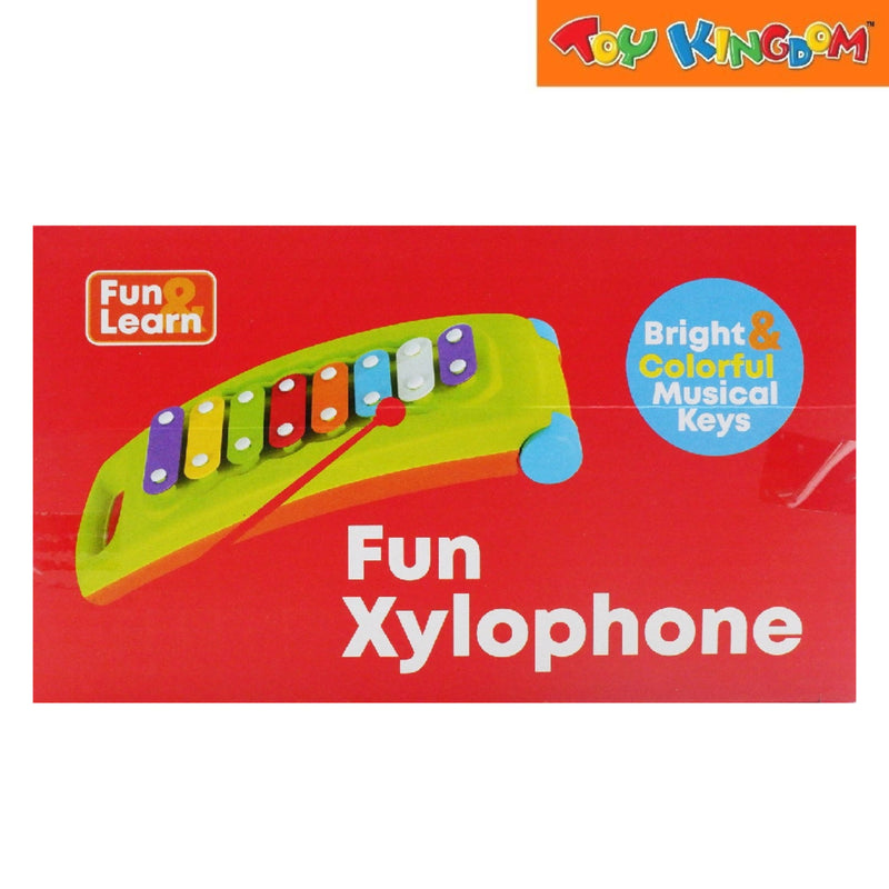 KidShop Fun Xylophone Green Bright & Colorful Musical Keys