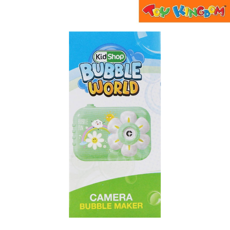 KidShop Camera Green Bubble Maker