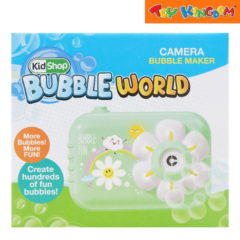 KidShop Camera Green Bubble Maker