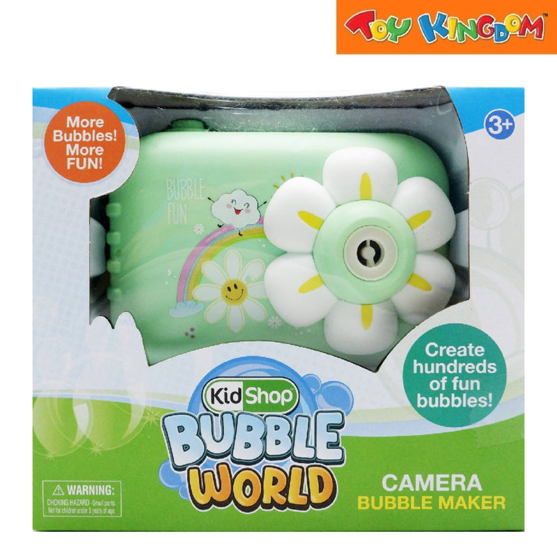 KidShop Camera Green Bubble Maker