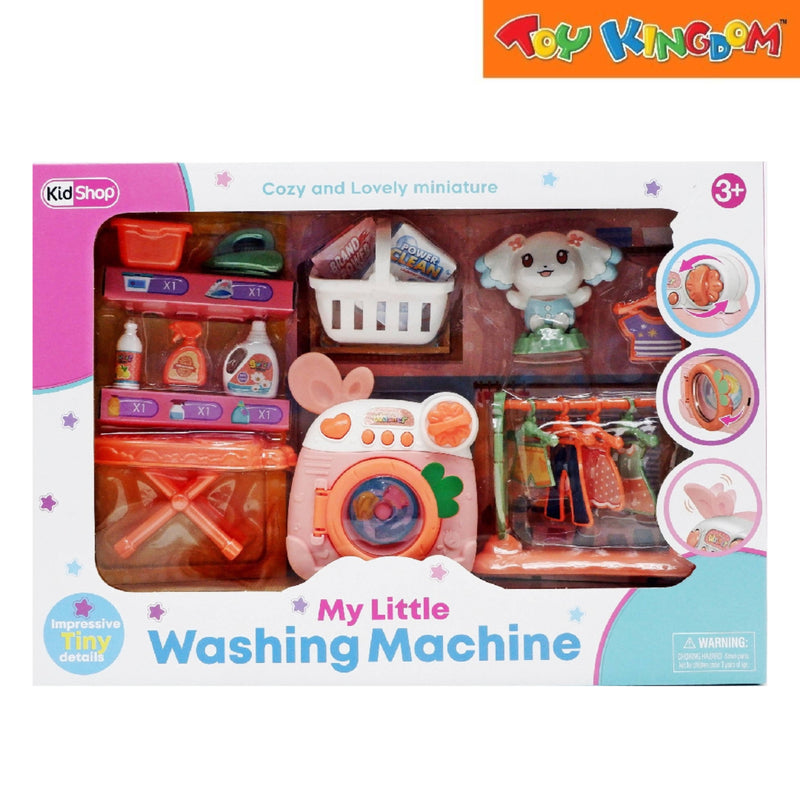 KidShop Cozy & Lovely Miniature My Little Washing Machine Playset