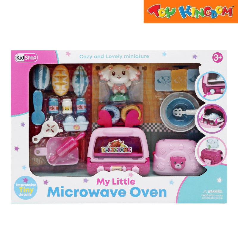 KidShop Cozy & Lovely Miniature My Little Microwave Oven Playset