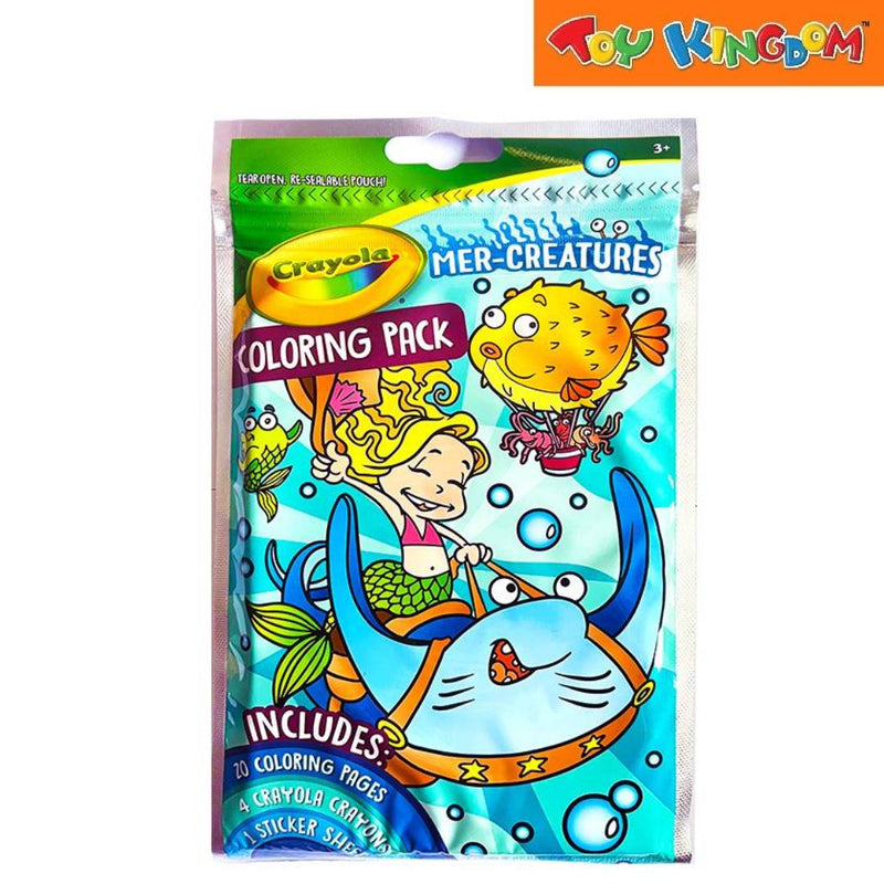 Crayola Mer Creatures Coloring Pack