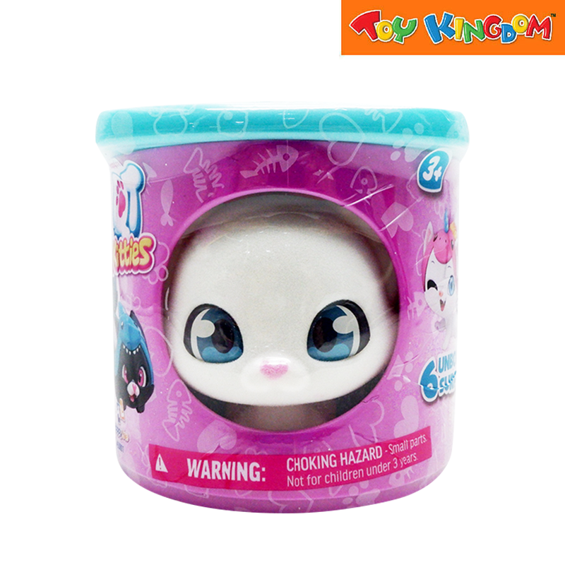 Happy Line QT Kitties Rosie White Plush