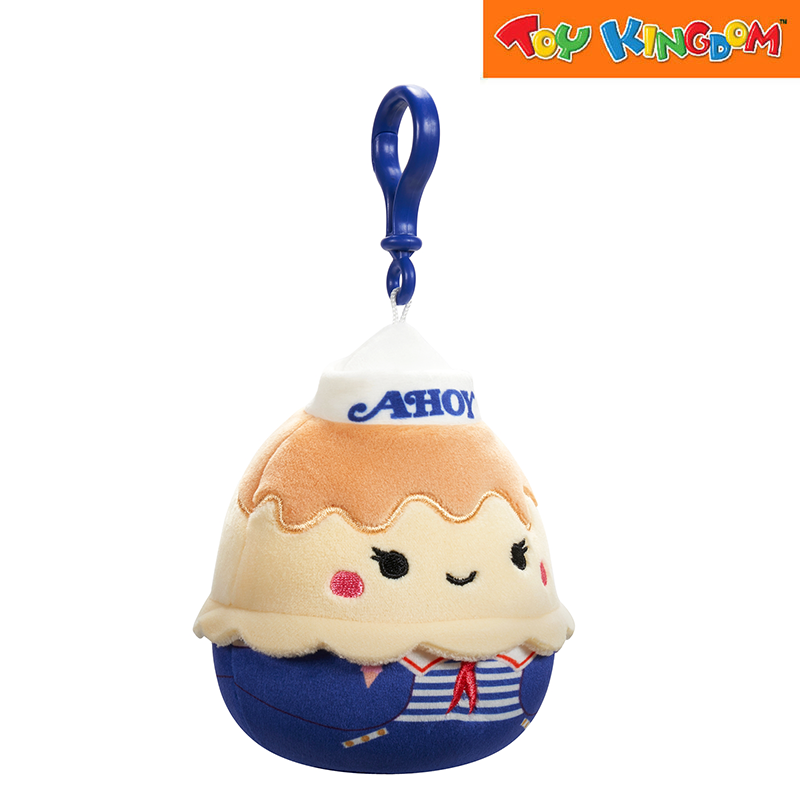 Squishmallows Stranger Things Ahoy USS Butterscotch Clip On Plush