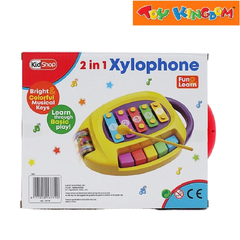 KidShop 2-in-1 Xylophone Toys