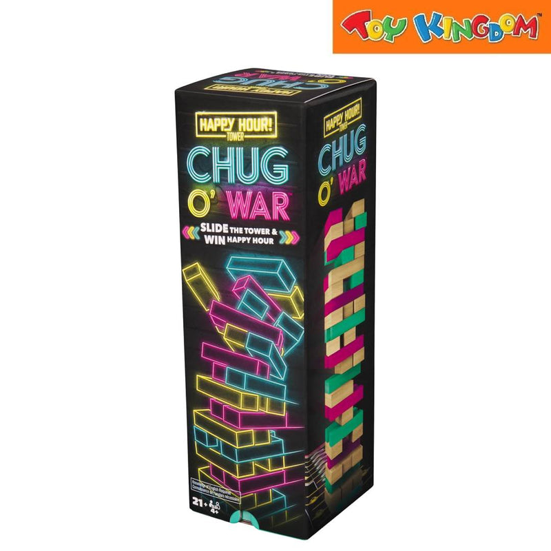 Spin Master Games Happy Hour Tower Chug O' War Board Game