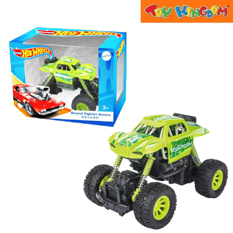 Hot Wheels Desert Fighter Series Green Vehicle