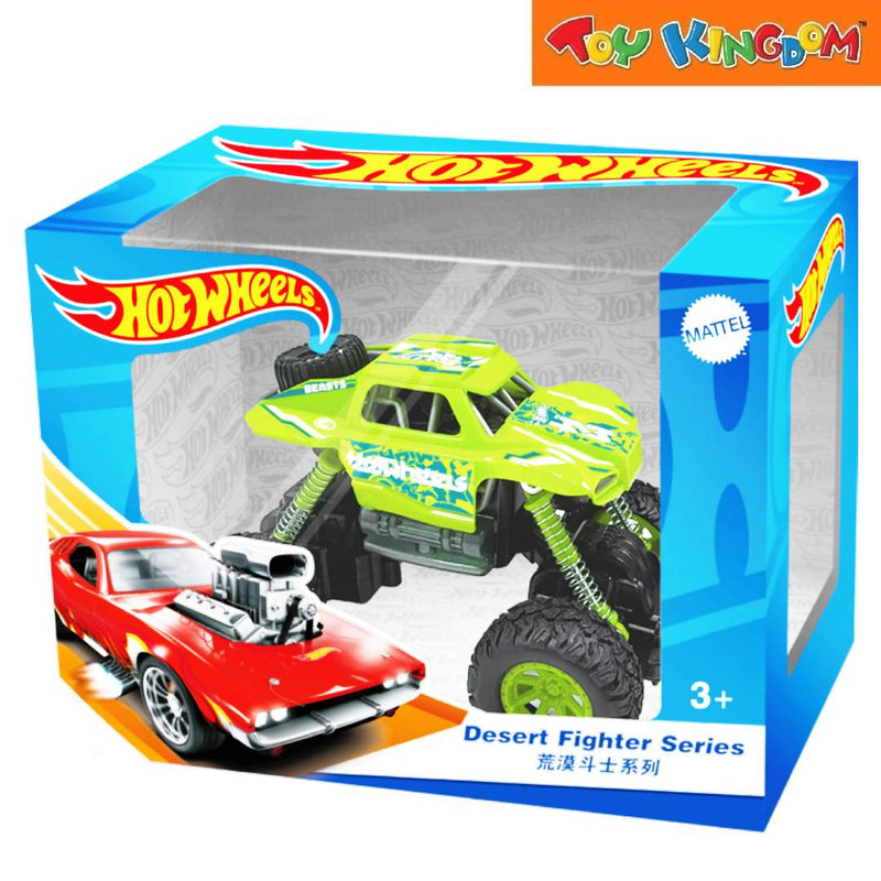 Hot Wheels Desert Fighter Series Green Vehicle