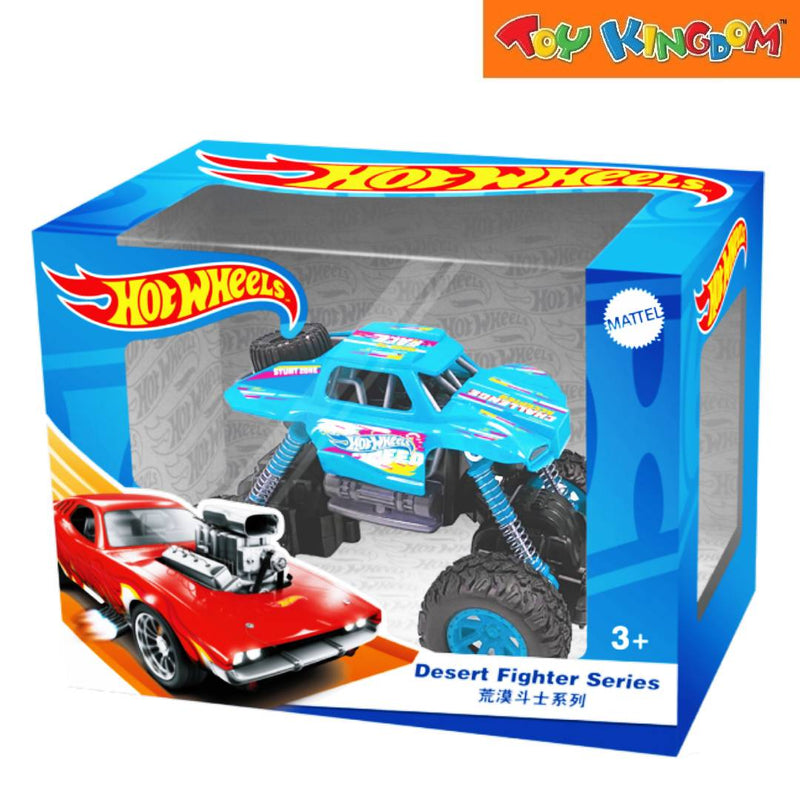 Hot Wheels Desert Fighter Series Blue Vehicle