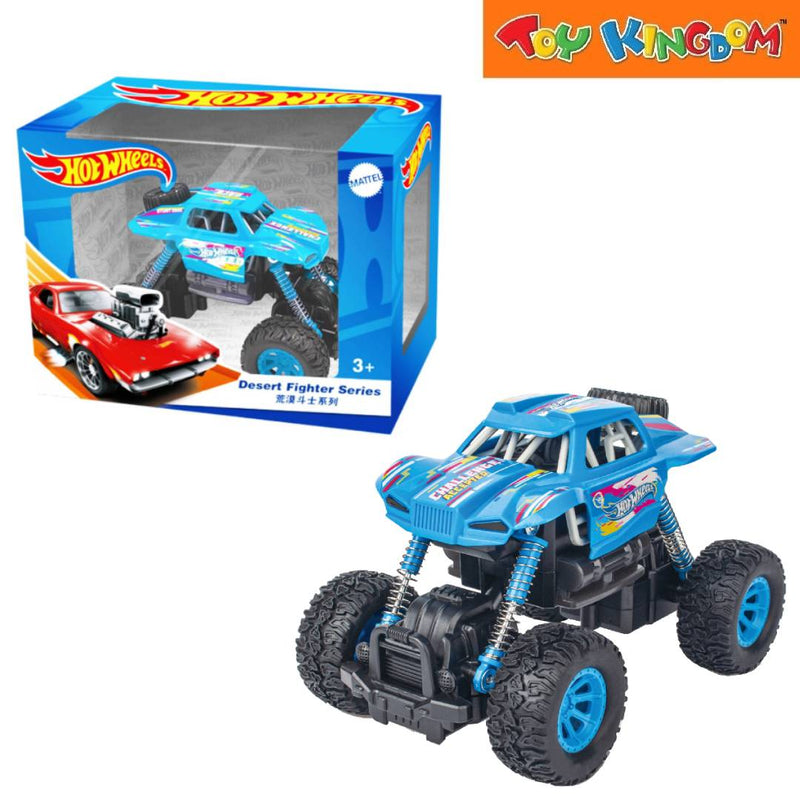 Hot Wheels Desert Fighter Series Blue Vehicle