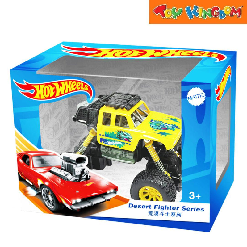 Hot Wheels Desert Fighter Series Yellow Vehicle