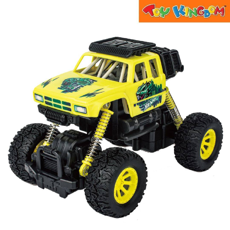 Hot Wheels Desert Fighter Series Yellow Vehicle