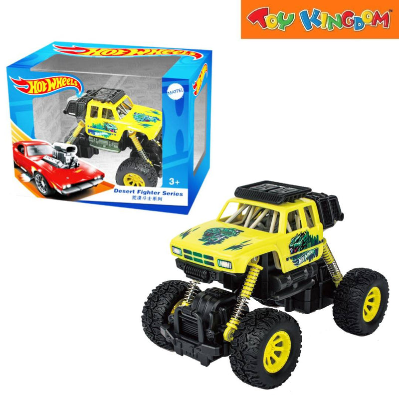 Hot Wheels Desert Fighter Series Yellow Vehicle