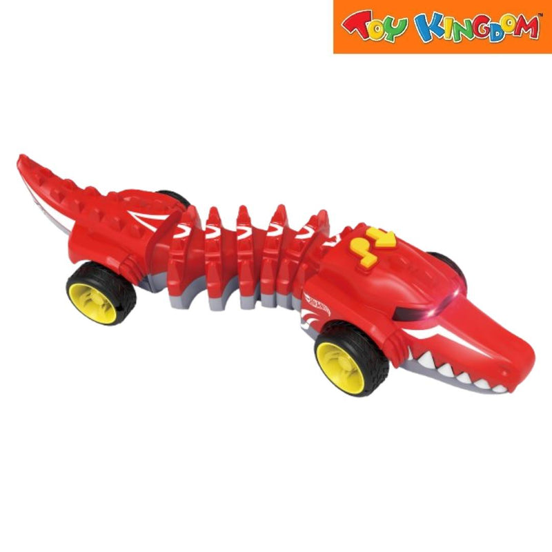 Hot Wheels Sound & Light Series Twisting Crocodile Vehicle