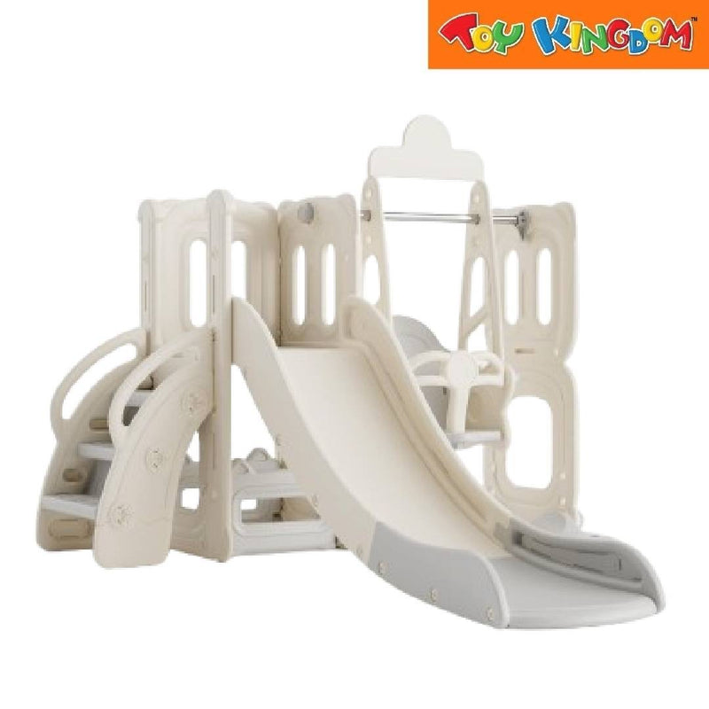 Hobby Tree Cat Den Play Slide And Swing White Playset