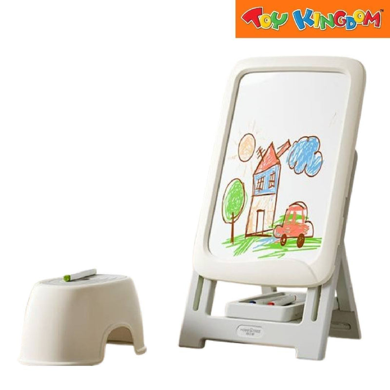 Hobby Tree Sketch Board With Stool Gray Playset