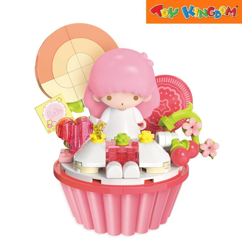 Keepplay Little Twin Stars Lala Peaches Cupcake 132pcs Playset