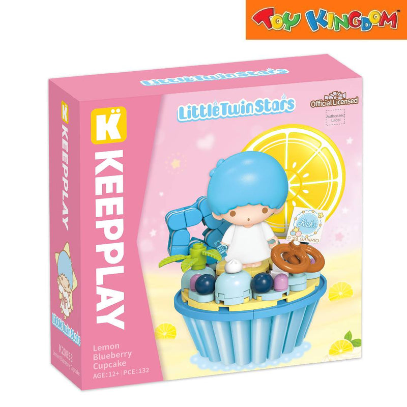 Keepplay Little Twin Stars Kiki Lemon Blueberry Cupcake 132pcs Playset