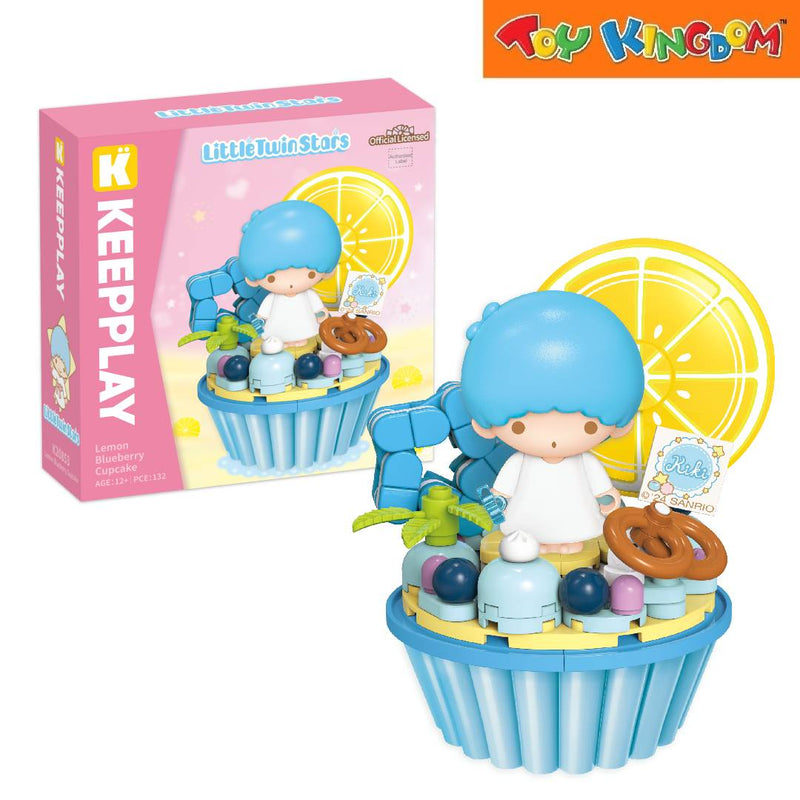 Keepplay Little Twin Stars Kiki Lemon Blueberry Cupcake 132pcs Playset