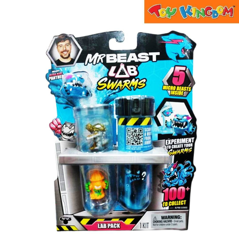 MrBeast Lab Swarms Light Blue 5 Packs Biomites Test Tube