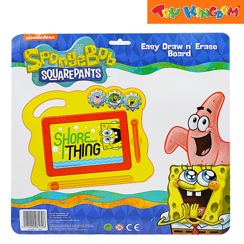 SpongeBob SquarePants Shore Thing Easy Draw N' Erase Board