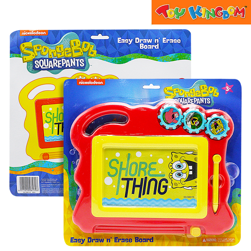 SpongeBob SquarePants Shore Thing Easy Draw N' Erase Board